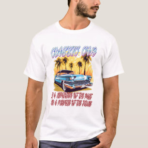 T-shirt Voiture musculaire vintage