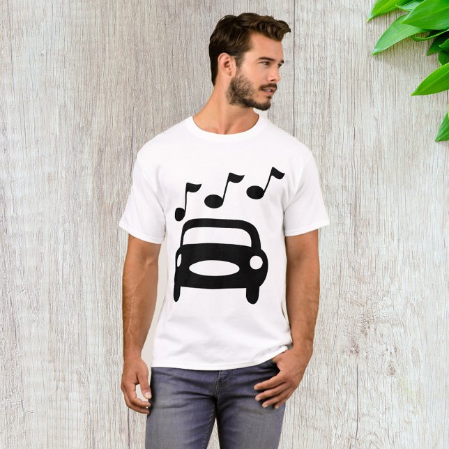 T-shirt Voiture musicale (Créateur téléchargé)