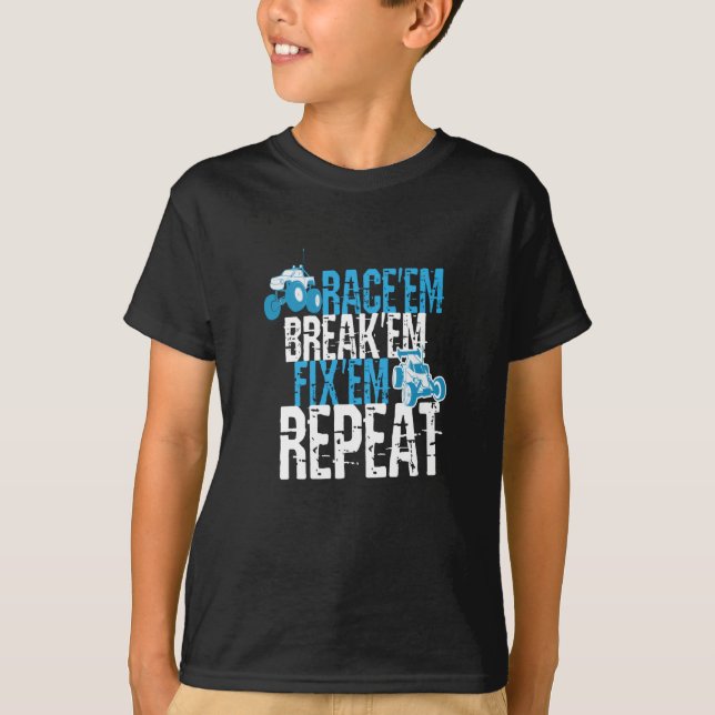 T-shirt Voiture RaceEm FixEm RC (Devant)