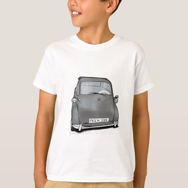T-shirt voiture rétro (Devant)