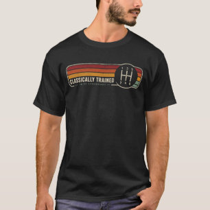 T-shirt Voiture Rétro à Transmission Manuelle Classiquemen