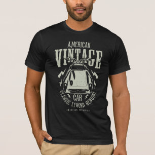 T-shirt Voiture rétro classique vintage américaine 