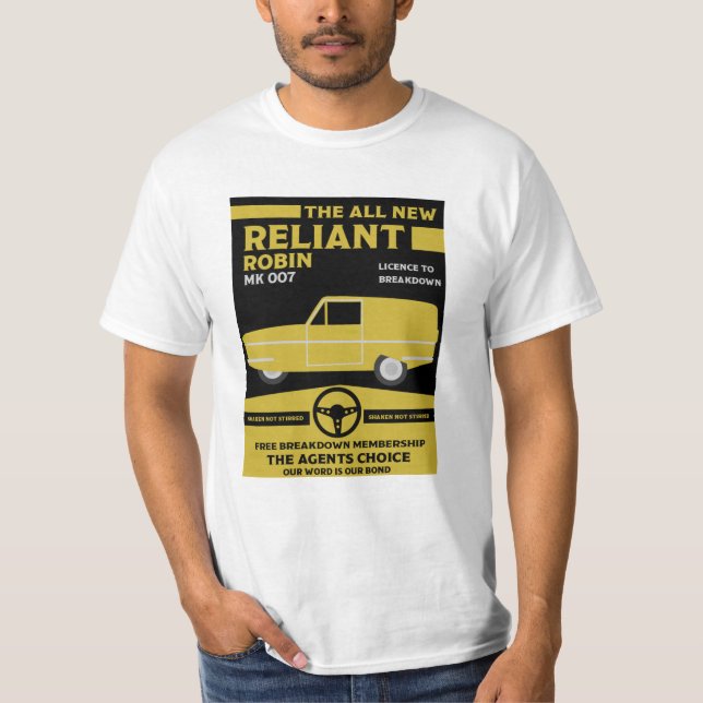 T-shirt Voiture Robin Reliant (Devant)