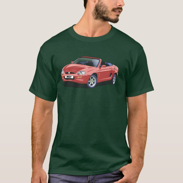 T-shirt Voiture rouge Nightfire drôle (Devant)
