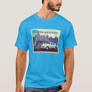 T-shirt Voiture Russe Et Dacha