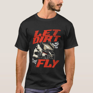 T-shirt Voiture Sprint de course de piste