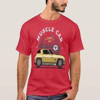 T-shirt Voiture Super Muscle vintage