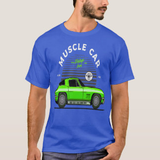 T-shirt Voiture Super Muscle vintage 1