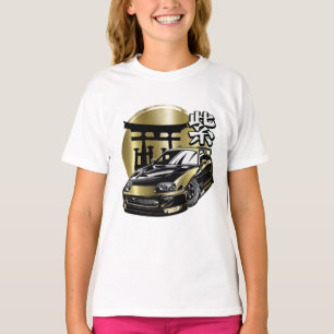 T-shirt Voiture Supra Mk 4 Golden Drift