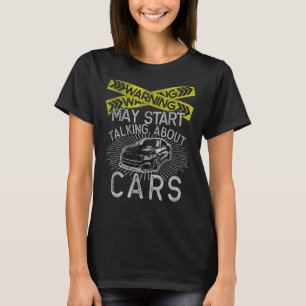 T-shirt Voiture Tee Voiture Enthousiaste Voiture Tee Mécan