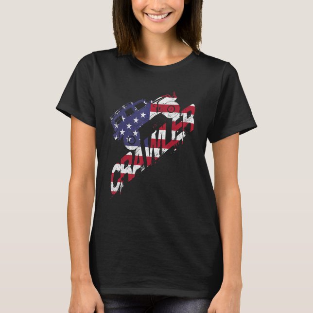 T-shirt Voiture télécommandée RC Scaler Crawler Defender U (Devant)