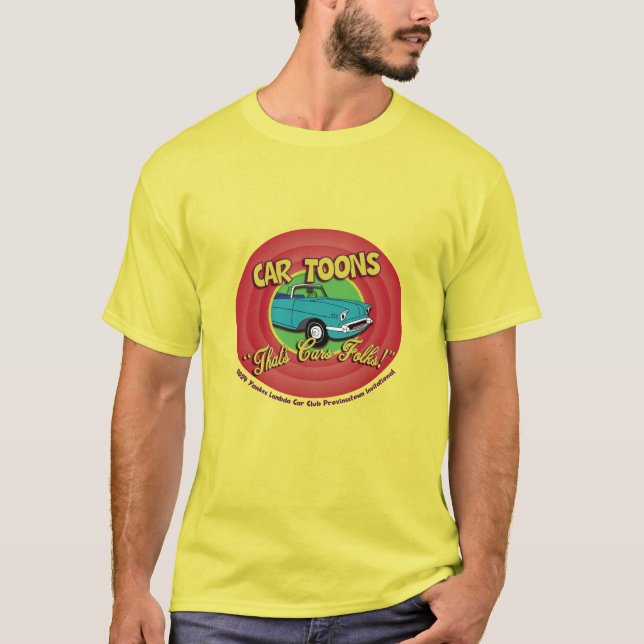 T-shirt Voiture Toons (Devant)
