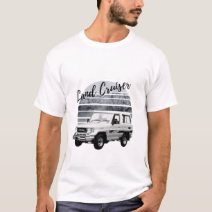 T-shirt Voiture Toyota Land Cruiser J70 Off-Road