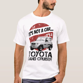 T-shirt Voiture Toyota Land Cruiser Retro J70 Off-Road