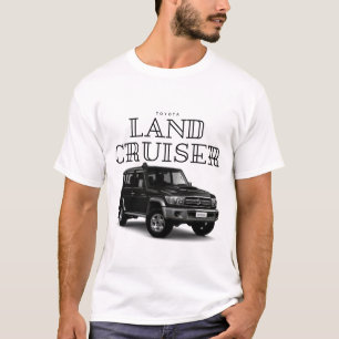 T-shirt Voiture Toyota Land Cruiser VDJ76 Off-Road