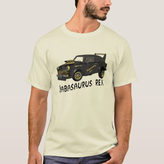 T-shirt Voiture Trabant Est Allemande Personnalisée (Devant)