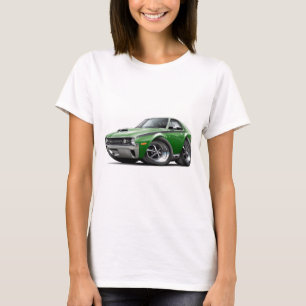 T-shirt Voiture Vert-Noire de 1970 AMX