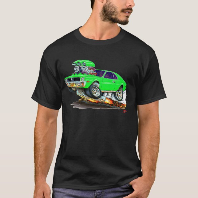 T-shirt Voiture verte sublime de javelot d'AMC (Devant)