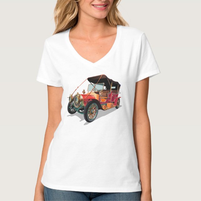 T-shirt Voiture Vintage (Devant)