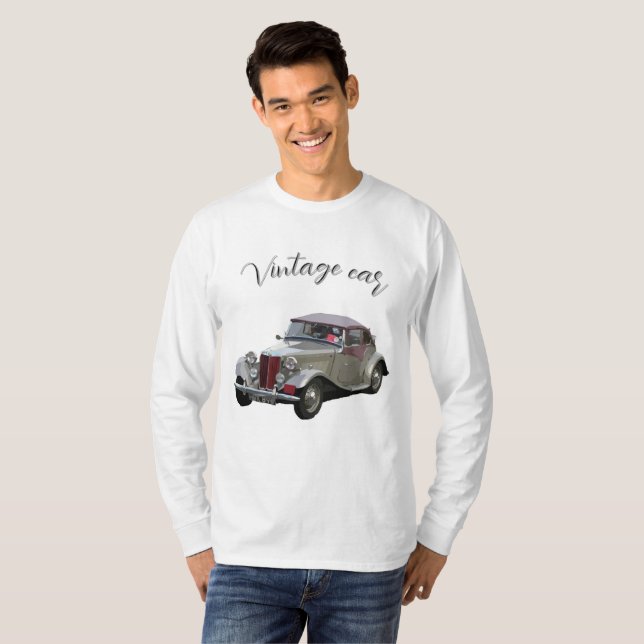 T-shirt Voiture Vintage (Devant entier)