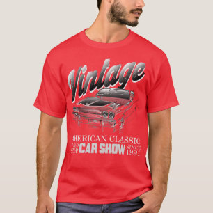 T-shirt Voiture Vintage