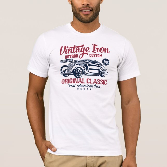 T-shirt Voiture Vintage (Devant)