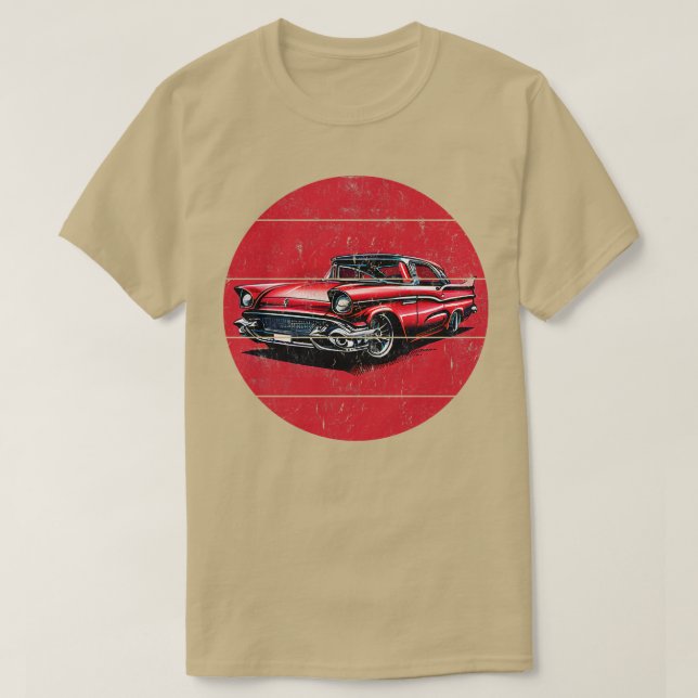 T-shirt Voiture Vintage (Design devant)