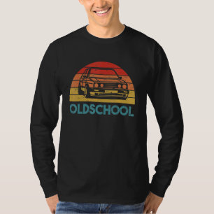 T-shirt Voiture Vintage Oldschool Vintage Mk2 Réglage de v