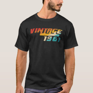 T-shirt Voiture Vintage Retro 60 ans 1961 60e anniversaire