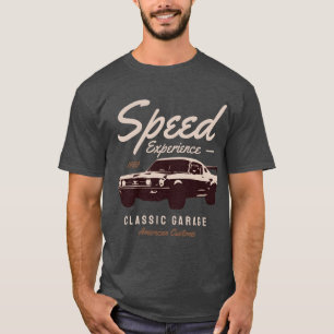 T-shirt Voitures américaines classiques de vitesse Cadeaux