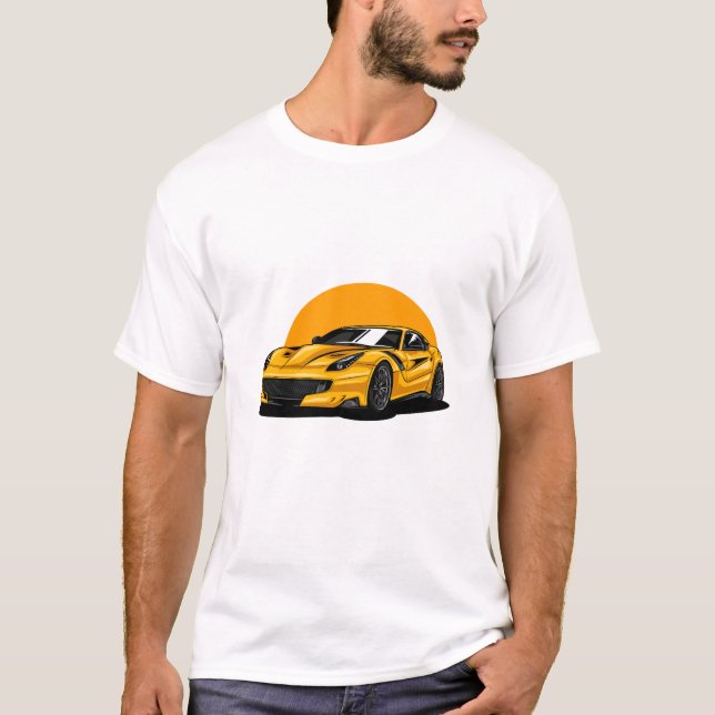 T-shirt voitures amour (Devant)