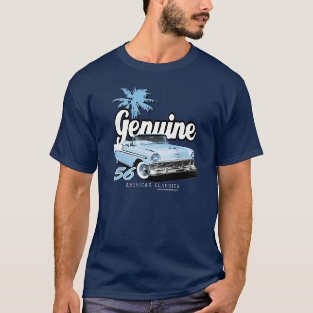 T-shirt voitures classiques américaines (Devant)