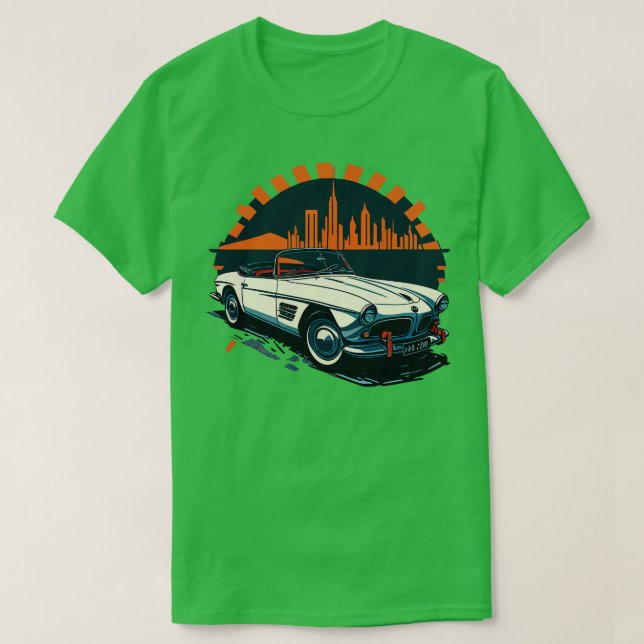 T-shirt Voitures classiques BMW 507 (Design devant)