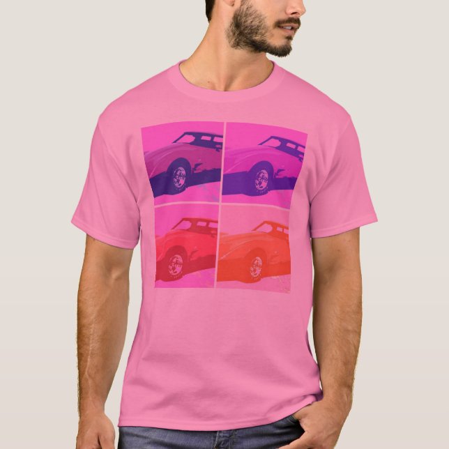 T-shirt Voitures classiques de 1979 (Devant)
