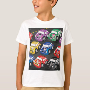 T-shirt Voitures de course sur route