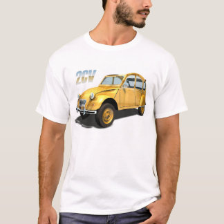 T-shirt Voitures de culte - Citroen 2cv