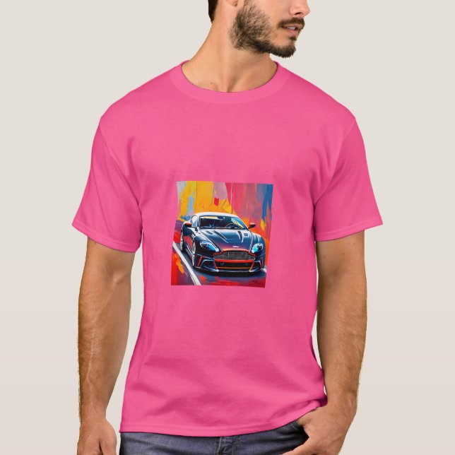 T-shirt Voitures de sport (Devant)