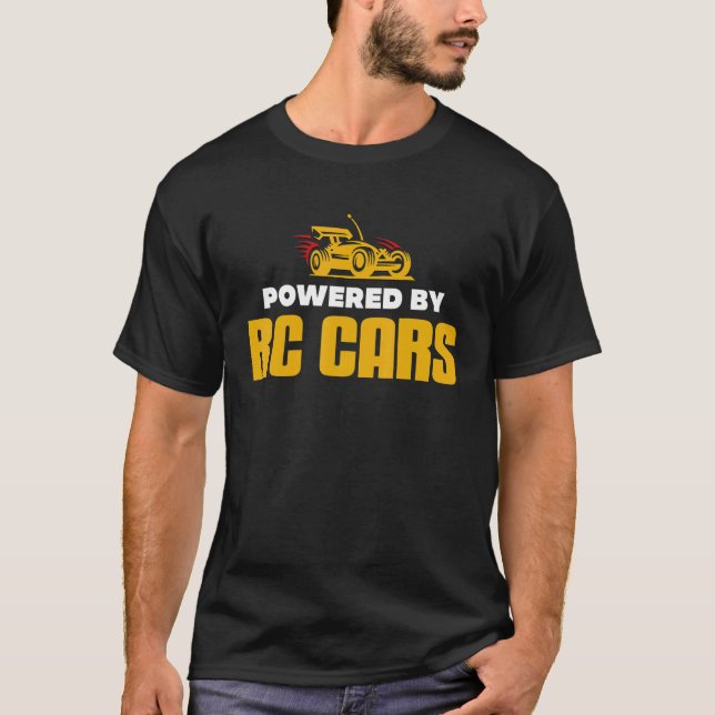 T-shirt Voitures De Télécommande Alimentées Par CARS RC (Devant)