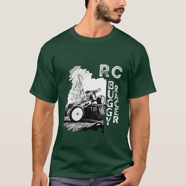 T-shirt Voitures modèles hobbyiste de course Télécommandé  (Devant)