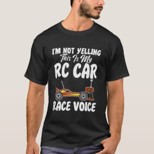 T-shirt Voitures Rc De Course Je Ne Crie Pas CEst Ma Voitu