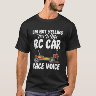 T-shirt Voitures Rc De Course Je Ne Crie Pas CEst Ma Voitu