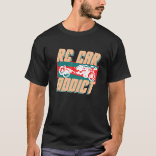 T-shirt Voitures Rc Racing Radio Contrôlée Vintage Voiture