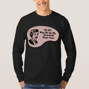 T-shirt Voix de joueur de racquetball