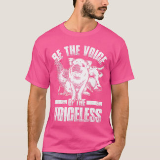 T-shirt Voix de l'ami végan vegan