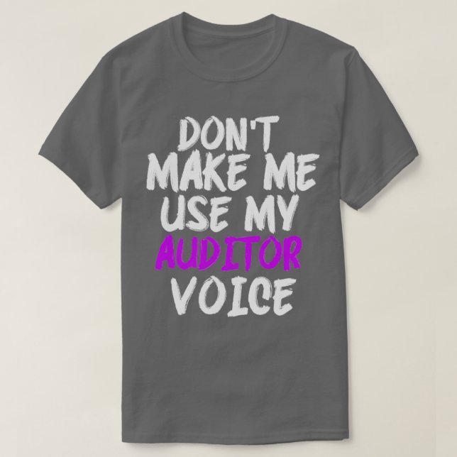 T-SHIRT VOIX DE L'AUDITEUR (Design devant)