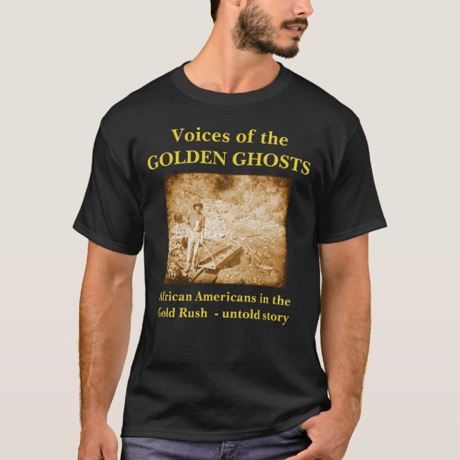 T-shirt voix des fantômes d'or (Devant)