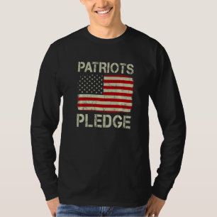 T-shirt Voix des patriotes vintages de l'ancien drapeau am