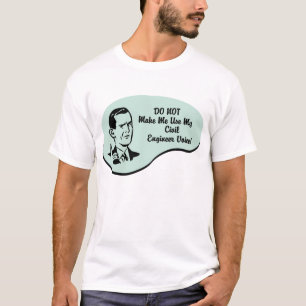 T-shirt Voix d'ingénieur civil