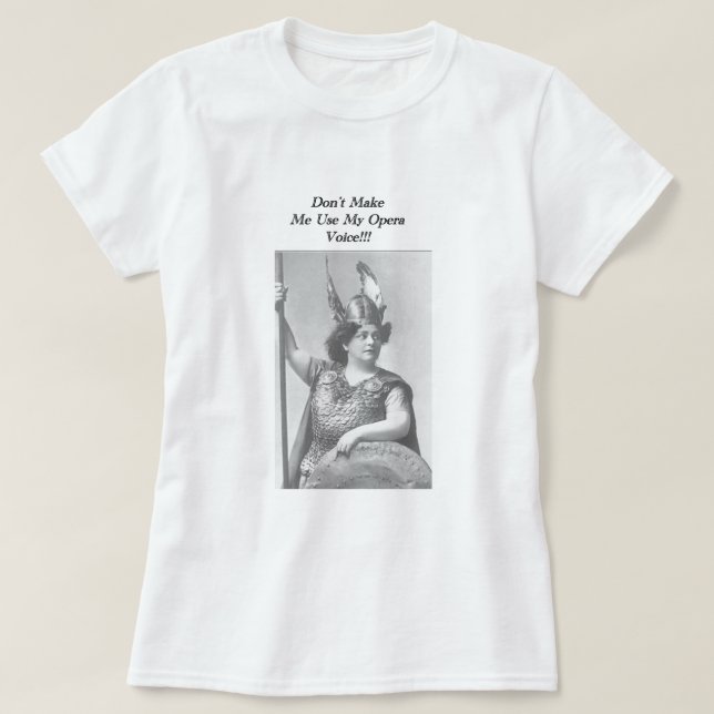 T-shirt Voix opéra (Design devant)