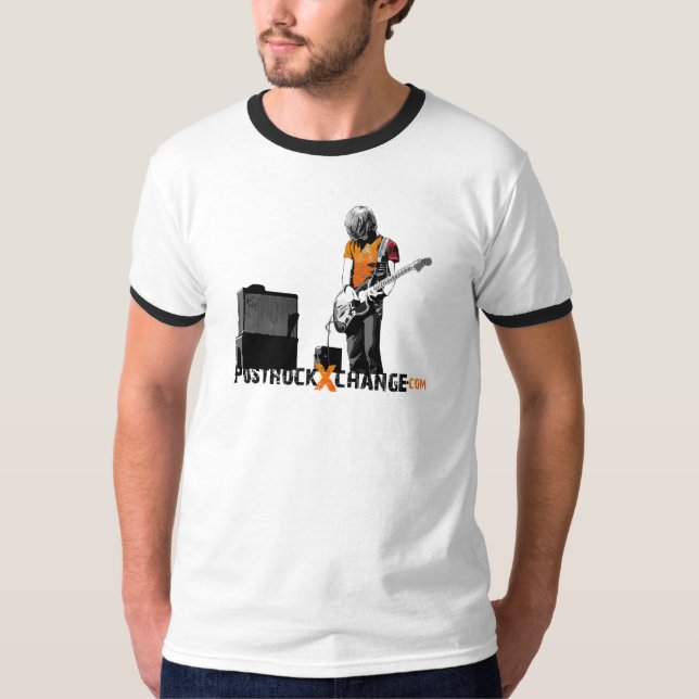 T-shirt vol.1 de sonnerie de Courrier-Rock (Devant)